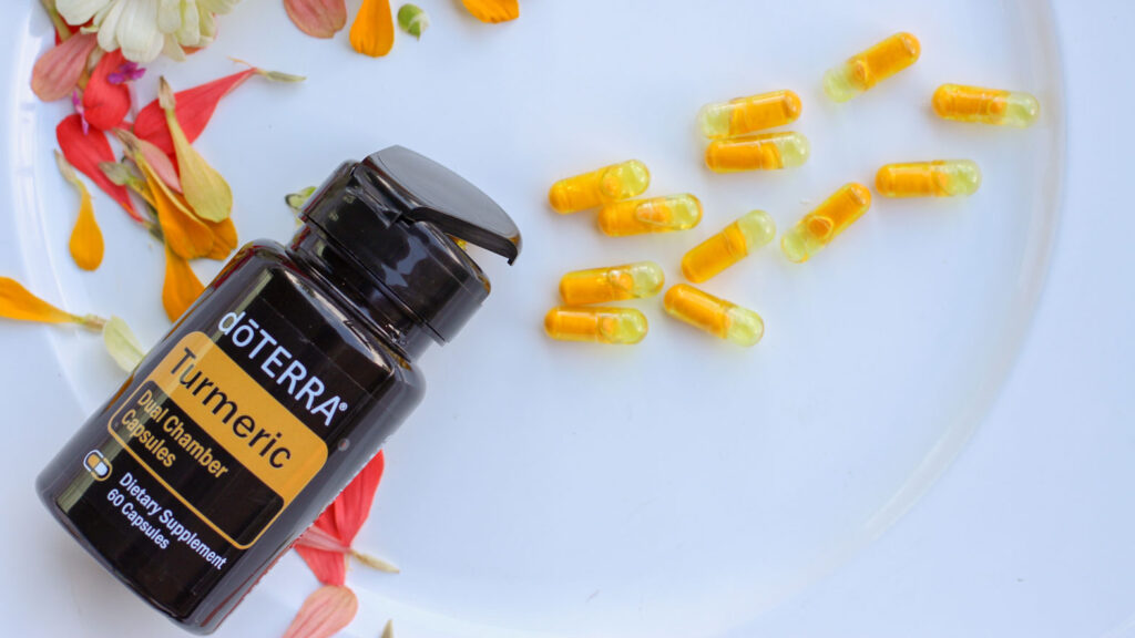 Капсулы dōTERRA Turmeric Dual Chamber