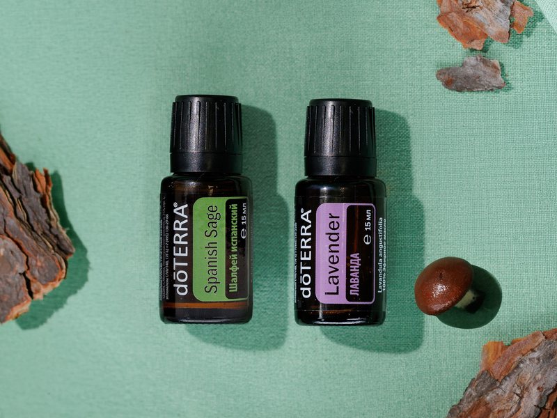 Испанский шалфей и Лаванда dōTERRA
