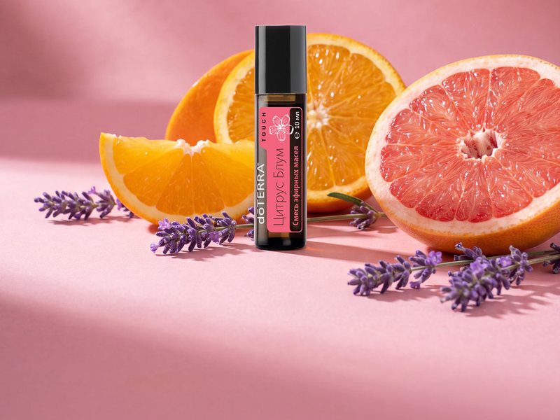 Роллер dōTERRA с грейпфрутом и апельсином