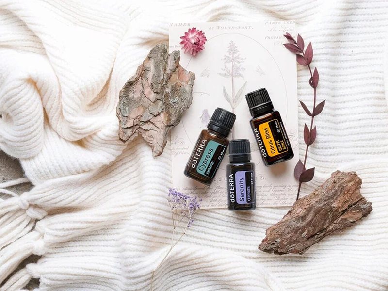 Масла dōTERRA Кипарис, Серенити и Цитрус Блисс