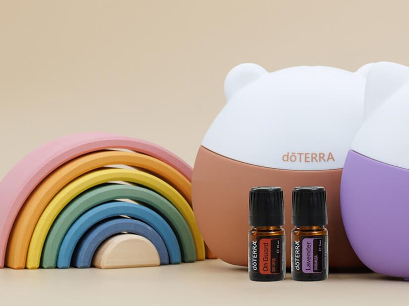 Диффузор-мишка dōTERRA и Он Гард 5 мл