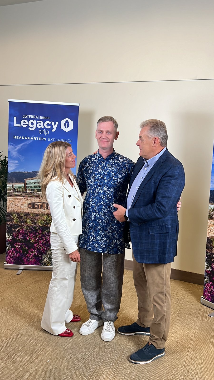 Алексей Валяев и доктор Дэвид Хилл на Legacy trip в Юте